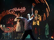 Johnny be Hoops bei Rockabilly im GOP Varieté München (©Foto: Martin Schmitz)